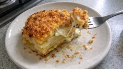Potato Millefoglie: A Layered Potato Bake With Provola and a Crunchy Topping