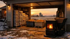 Burning corn for heat: how it compares to wood pellets on cost and warmth