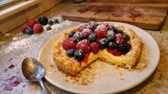 Italian Mixed Berry Crostata: A Lemony No-Chill Crust and Creamy Pastry Filling