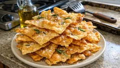 Quick Scrocchiarella: Ultra-Crispy Lazio Flatbread (No Yeast, Ready in 20 Minutes)