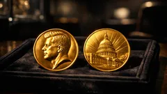 Rare JFK inaugural medal in 18k gold fails to sell at $25,000 reserve—here’s why it matters