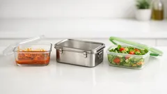 Glass vs stainless steel vs plastic food containers: which is safest for lunch