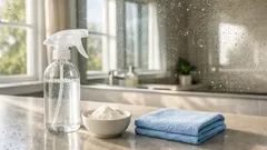 DIY glass cleaner that leaves windows and mirrors streak-free