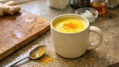 Golden Milk with Coconut Milk—A Quick Turmeric Latte You Can Blend in Minutes