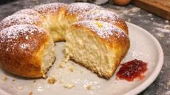 Ultra-Fluffy Yogurt Brioche with Lemon Zest—Soft, Light, and Perfect for Brunch