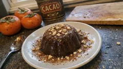 No-Bake Persimmon Cocoa Budino—A Naturally Sweet Italian-Style Pudding