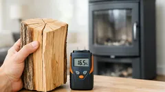 How to tell if firewood is dry enough before you light it