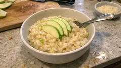 Creamy Apple Risotto with Pecorino—A Cozy Sweet-Savory Weeknight Recipe
