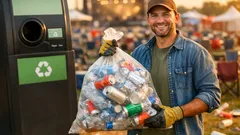 How one man turned recycling refunds into a house down payment