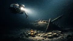 France’s deepest shipwreck find reveals a 16th-century cargo frozen in the deep Mediterranean