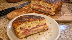 Italian Savory Cake (Torta Rustichella) With Deli-Style Layers—An Easy Picnic Bake