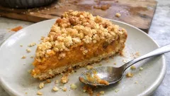 Sbriciolata Pumpkin Pie: A Crumb-Topped Italian Twist on Classic Pumpkin