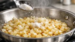 The pinch trick that softens onions faster and keeps the smell from taking over your kitchen