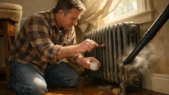 Radiator only warm on top or bottom? Try this 10-minute fix before turning up the heat