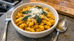 Homemade Pumpkin Spätzle With Browned Butter and Sage (Easier Than You’d Think)