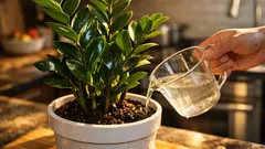 The 1 teaspoon gelatin water trick for a greener, faster-growing ZZ plant